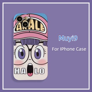 เคสโทรศัพท์มือถือแบบแข็ง กันกระแทก ลายการ์ตูนอนิเมะ Arale Girl Flim ตลกน่ารัก สําหรับ Iphone 14ProMax 13ProMax 12 Pro MAX 11Promax 14 Plus 13Pro