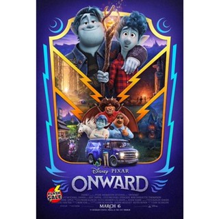 DVD ดีวีดี Onward คู่ซ่าล่ามนต์มหัศจรรย์ (เสียง ไทยมาสเตอร์/อังกฤษ ซับ ไทย/อังกฤษ) DVD ดีวีดี