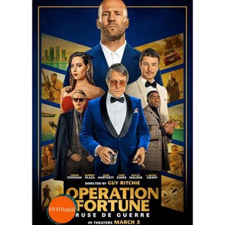 หนังแผ่น DVD Operation Fortune Ruse de guerre (2023) ปฏิบัติการระห่ำโคตรคนฟอร์จูน (เสียง อังกฤษ | ซับ ไทย/อังกฤษ) หนังให