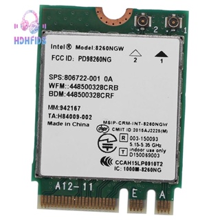 ใหม่ การ์ด WIFI ไร้สาย AC 8260 8260NGW NGFF 2X2 802.11Ac 867Mbps Wi-Fi และบลูทูธ 4.2 สําหรับ Intel Windows 7 8 10