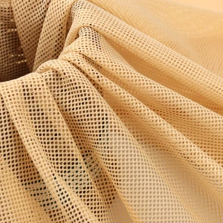 155x45 ซม. 2x2 ผ้าตาข่ายยืดต่ําสําหรับเย็บมุ้งผ้าม่านเสื้อยืดกีฬาถักซับผ้าอุปกรณ์เสริม