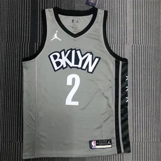 เสื้อกีฬาบาสเก็ตบอล NBA Brooklyn Nets สําหรับผู้ชาย #เสื้อกีฬาแขนสั้น ลายทีมสวิงแมน 2 Blake Griffin 12 Joe Harris สไตล์เรโทร 592559