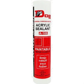 เทปและกาว กาวซิลิโคน อคีลิค อคิลิค (Acrylic Sealant) Redfox ยาเเนวกระเบื้อง อุดรอยเเตกผนัง ขนาด 430 กรัม ใหญ่