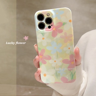 ฟิล์มโทรศัพท์มือถือ ลายดอกไม้สด ขนาดเล็ก สําหรับ iphone case 11 12 13 14 pro MAX X XR XS MAX 7 8 PLUS se2020