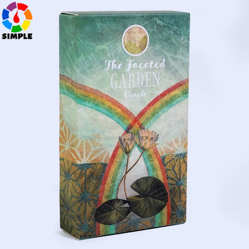The Faceted Garden Oracle Inspired By The Symbolism And Metaphor Of The Garden 52 Pcs Card