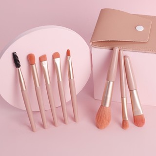 8pcs ขนนิ่ม ไม่บาดหน้ ชุดแปรงแต่งหน้า แปรงแต่งหน้า Makeup Brush