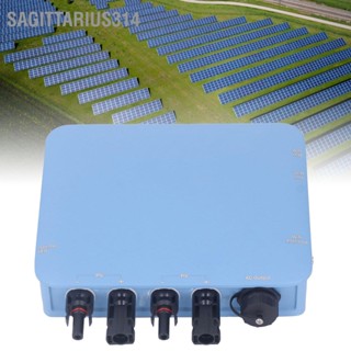 Sagittarius314 Micro Inverter Solar Grid Connected Pure Sine Wave Output สำหรับระบบพลังงานแสงอาทิตย์ EU Plug 120V 230V