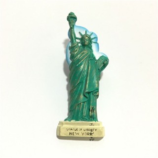 [Magnet] สติกเกอร์ติดตู้เย็น USA New York Empire State Building Statue of Liberty