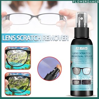 เลนส์ Scratch Remover Repair Scratch Blurred Glasses Glass Grinding Renovation Maintenance Agent Cleaning Eye Glasses Cleaner Flower