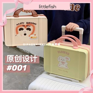 [littlefish] ของแท้ กล่องเก็บเครื่องสําอาง กันน้ํา จุของได้เยอะ แบบพกพา คุณภาพสูง สําหรับแฟนสาว