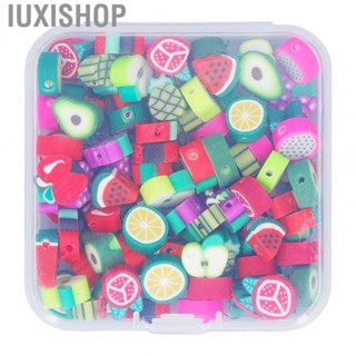 Iuxishop Cute  Beads  Fruit Polymer  Beads Handcraft DIY Combinations 100pcs  for DIY Necklace