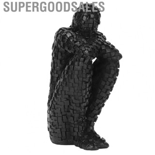 Supergoodsales Decoration Modern Mosaic Abstract Sculptures Simple Fashion Resin Abstract Statue Modern Sculpture for Office buddha statue