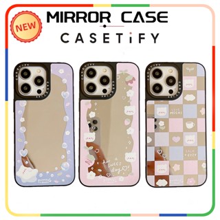 Casetify เคสโทรศัพท์มือถืออะคริลิคแข็ง กันกระแทก ลายหมี สําหรับ IPhone14 13 12 Pro Max 11