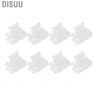 Disuu L Shape Strip Light Adapter 2 Pin Strip Light Connector Seamless for 10mm  Tape Light