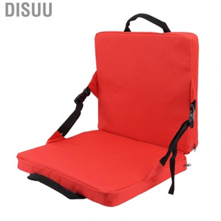 Disuu Stadium Folding Chair Cushion Oxford Cloth Portable Stadium Seat Cushion Comfortable for  Field for Lawn