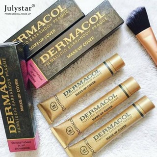 JULYSTAR Dermacol เมคอัพปกปิดกันน้ำ Hypoallergenic Foundation 30G 100% Original