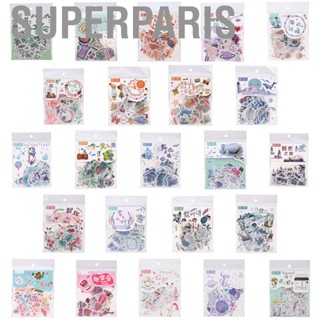 Superparis DIY Diary   40PCS/Set  Handbook Decoration Label Scrapbooking Tool Accessories