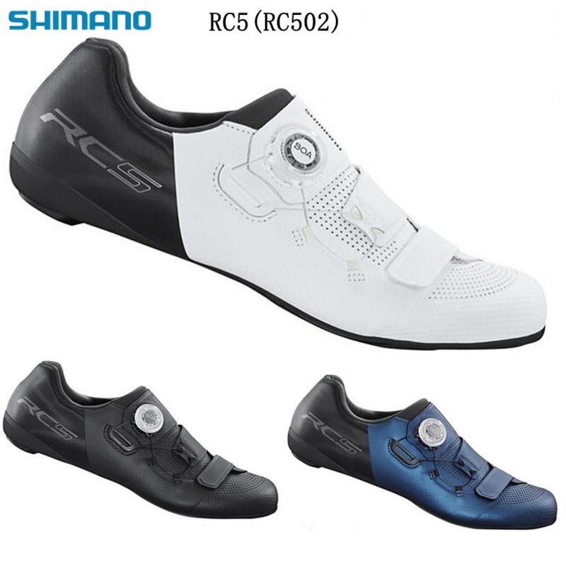 Shimano SH RC502 RC500 RC5 รองเท้าขี่จักรยานแบบโรดไบค์ คาร์บอนระบายอากาศดี