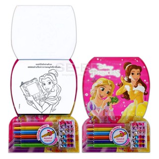 Bundanjai (หนังสือเด็ก) Disney Princes Color Twist (Set)