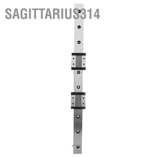 Sagittarius314 LMLF24B-400-2R รางเลื่อนเชิงเส้นขนาดเล็ก 2 ชิ้นบล็อกสไลด์ความกว้าง 24 มม