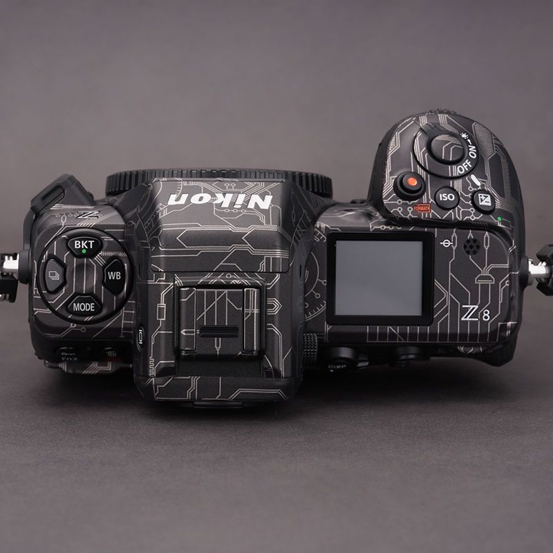 Mebont Do สติกเกอร์คาร์บอนไฟเบอร์ ป้องกันกล้อง สําหรับ Nikon z8 Nikon z8 Camo 3Mnikon z8