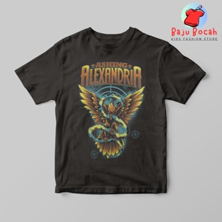 เสื้อผ้าเด็กผู้ชาย - เสื้อยืดพรีเมี่ยม (1-9 ปี) ASKING ALEXANDRIA เสื้อยืดวงดนตรี สําหรับเด็ก // เสื้อยืดเด็ก // เสื้อยืดเด็ก // เสื้อยืดเด็ก // เสื้อยืดเด็ก unisex