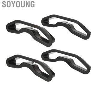 Soyoung Seat Belt Harness Pass Through Bezel  4 Pcs High Strength Wear Resistant UTV Seat Belt Insert Bezel  for UTV