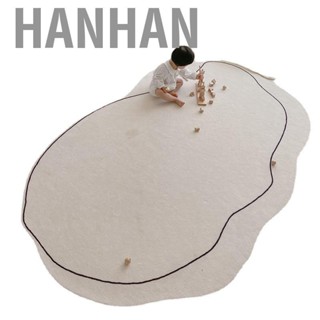 Hanhan Carpet Simple Thickened Densified Odorless Machine Washable Area Rug for Living Room