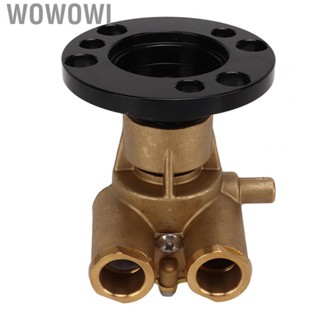 Wowowi Crank Mounted Sea Raw Water Pump 1-1/4in Inlet F 6B 9 1-15/16in Depth Powerful for Marine