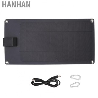 Hanhan 8W 5V Solar Panels USB Output Port Polysilicon Solar   Supply