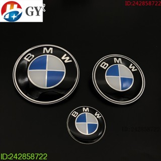 [พร้อมส่ง] สติกเกอร์โลโก้ BMW E92 1 3 4 5 7 Series X5 E70 ติดพวงมาลัยรถยนต์