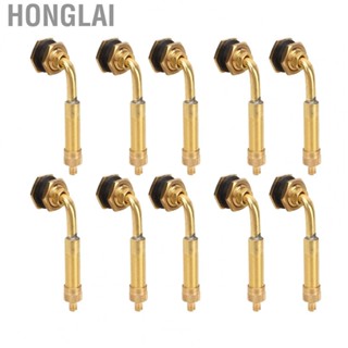 Honglai Earthmover Tyre Valve Stem  Copper 60 To 80mm 45º Wheel Valve Stem  for Loaders for Excavators