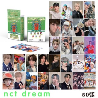 Nct dream กล่องโฟโต้การ์ด 57x86 มม. สไตล์เกาหลี สําหรับเด็กผู้ชาย 50 ชิ้น