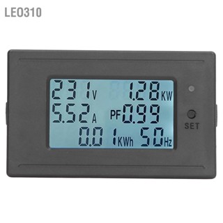  Leo310 LCD ดิจิตอล แสดงผล เครื่องวัดแรงดัน กระแสไฟฟ้า เครื่องวัดกระแสไฟฟ้า โวลต์มิเตอร์ แอมมิเตอร์