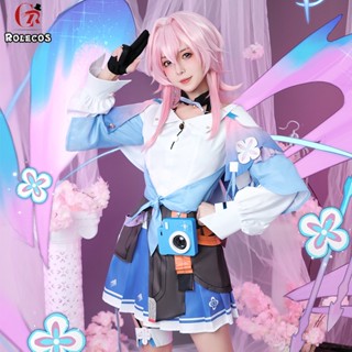 ชุดคอสเพลย์ อนิเมะ Star Railway March July แบบเต็มชุด