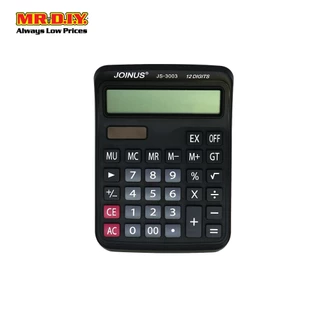 JOINUS เครื่องคิดเลขจอใหญ่ 12 หลัก รุ่น JS-3003 (ขนาด 14 x 18 ซม.)