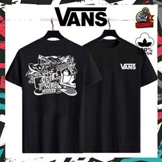 100% PREMIUM COTTON VANS OFF THE WALL MUSIC Cotton Tshirt T Shirt Tee Men Women Unisex Baju Lelaki Wanita Perempuan