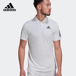 [พร้อมส่ง] Adidas เสื้อโปโล ผ้าฝ้าย 100% ระบายอากาศ ทรงหลวม พิมพ์ลาย สําหรับผู้ชาย HB6224 HF1815