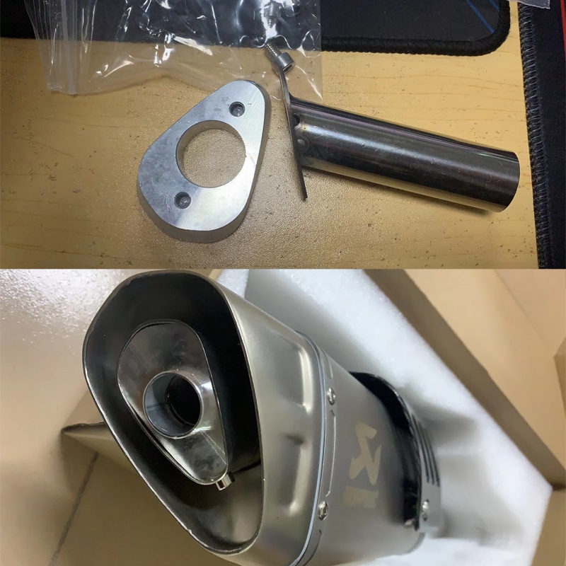 DB Killer Silencer สําหรับการปรับเปลี่ยนขา Akrapovic R1 Akrapovic M1