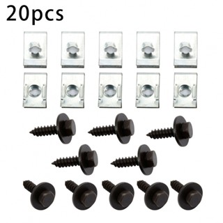 ⚡READYSTOCK⚡Chassis Guard Screws Car Dashboard Panel Fender Fastener U-Type Clip Accessories