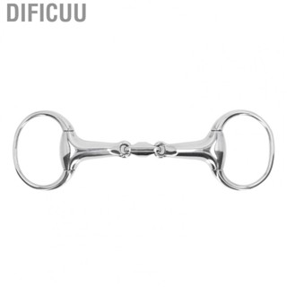 Dificuu Horse Gag Loose Ring 270mm Length Rustproof Horse Gag Ring for Training