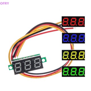 Of เครื่องวัดแรงดันไฟฟ้าดิจิทัล DC DC0-100V RY ขนาดเล็กพิเศษ