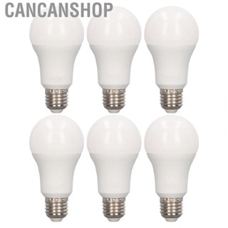 Cancanshop 6PCS Smart  Light Bulbs Timed Dimmable E27 Lamp Bulbs APP Voice Control