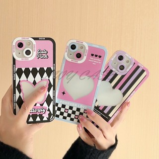 เคสนิ่ม ลายหัวใจ สีชมพู สําหรับ Oppo A57 A16K A16e A1k A12 A12e A3s A5 Ax5 A7 A5s A16 A16s A15 A15s A35 A54 A31 2020 A9 A5 2020 A92 A52 A53 A33 A55