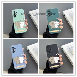 เคส samsung a13 เคสโทรศัพท์มือถือ ซิลิโคน ลายแมว สําหรับ samsung a13 4g เคส