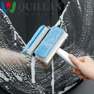 Quillan แปรงปัดน้ําฝน ทําความสะอาดกระจกหน้าต่างรถยนต์ อเนกประสงค์ ทนทาน ทําความสะอาดง่าย หลากสี