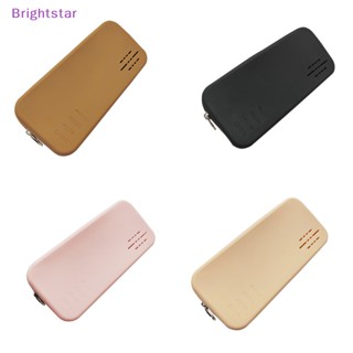 Brightstar กระเป๋าซิลิโคน ทรงสี่เหลี่ยม สําหรับเก็บแปรงแต่งหน้า