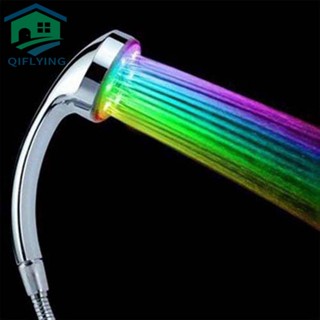 หัวฝักบัวอาบน้ํา ไฮดรอลิค LED เปลี่ยนสีได้ ไม่มีแบตเตอรี่ รับน้ําหนักได้ 3 กก.