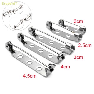 [ErudentT] 10 ชิ้น ความปลอดภัย เข็มกลัด จับ บาร์ ล็อค หมุด ด้านหลัง ฐาน เครื่องประดับ งานฝีมือ DIY [ใหม่]