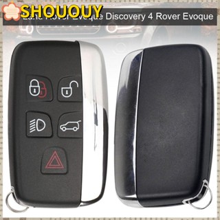 Shououy เคสกุญแจรถยนต์ สีดํา สําหรับ Land Rover Evoque Discovery 4 Rover Evoque 1 ชิ้น